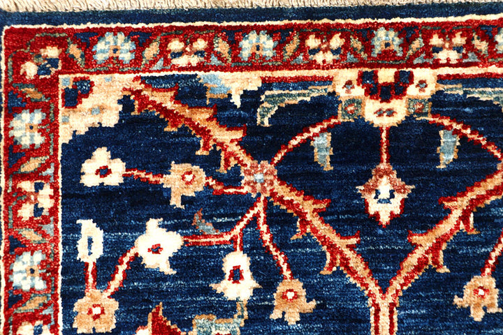 Midnight Blue Oushak 2' x 5' - No. 62010 - ALRUG Rug Store