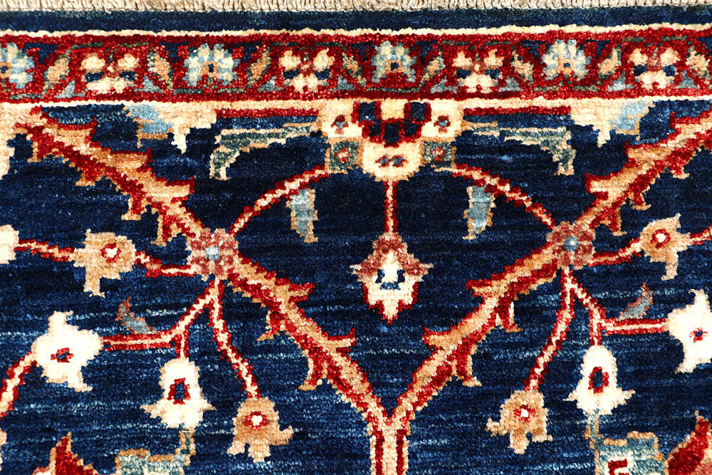 Midnight Blue Oushak 2' x 5' - No. 62010 - ALRUG Rug Store