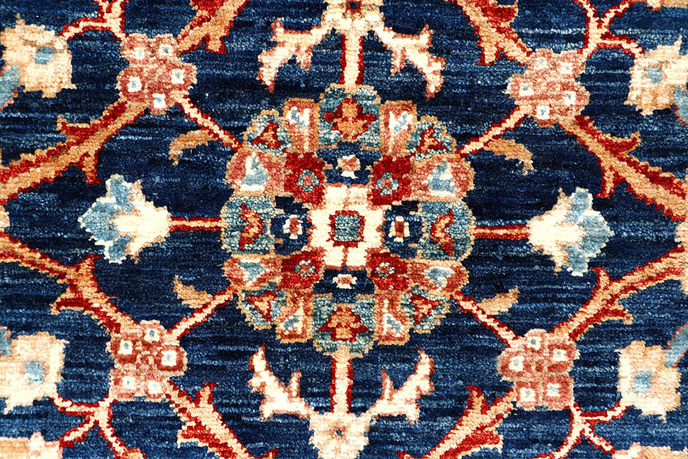 Midnight Blue Oushak 2' x 5' - No. 62010 - ALRUG Rug Store