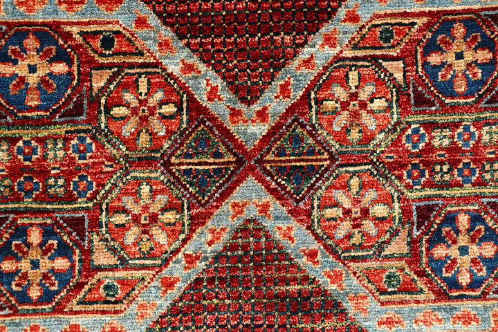 Firebrick Mamluk 2' x 5' 3 - No. 62011 - ALRUG Rug Store