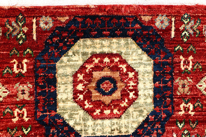 Firebrick Mamluk 2' x 4' 9 - No. 62012 - ALRUG Rug Store