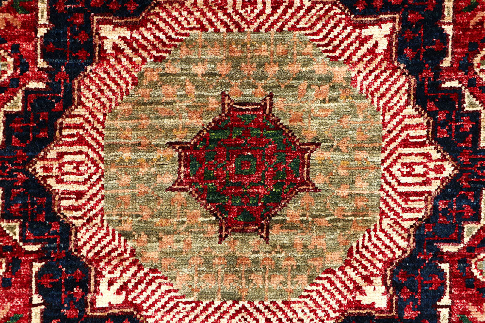 Firebrick Mamluk 2' x 4' 9 - No. 62012 - ALRUG Rug Store