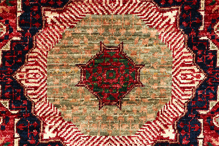 Firebrick Mamluk 2' x 4' 9 - No. 62012 - ALRUG Rug Store