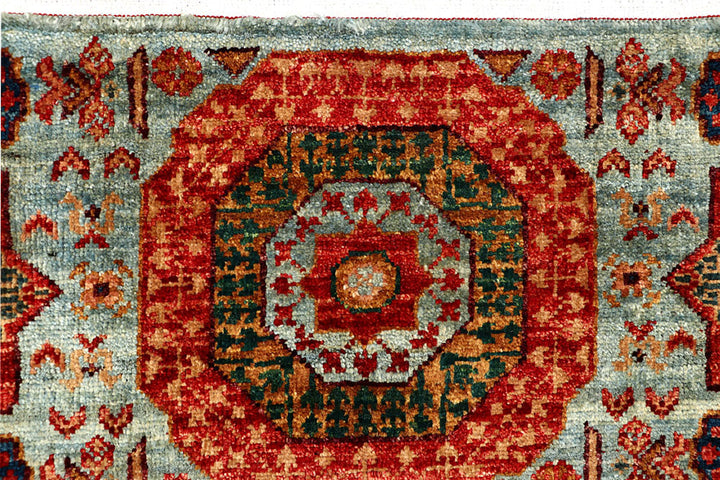 Multi Colored Mamluk 2' 2 x 4' 9 - No. 62013 - ALRUG Rug Store