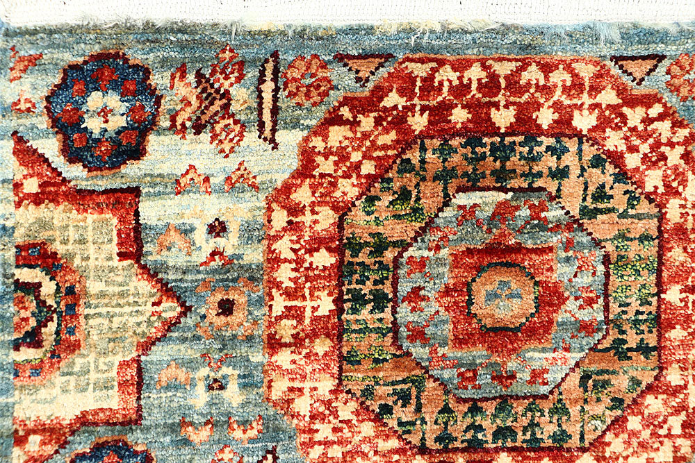 Multi Colored Mamluk 2' x 4' 10 - No. 62014 - ALRUG Rug Store