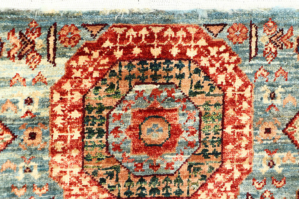Multi Colored Mamluk 2' x 4' 10 - No. 62014 - ALRUG Rug Store