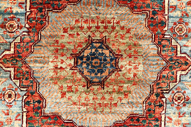 Multi Colored Mamluk 2' x 4' 10 - No. 62014 - ALRUG Rug Store