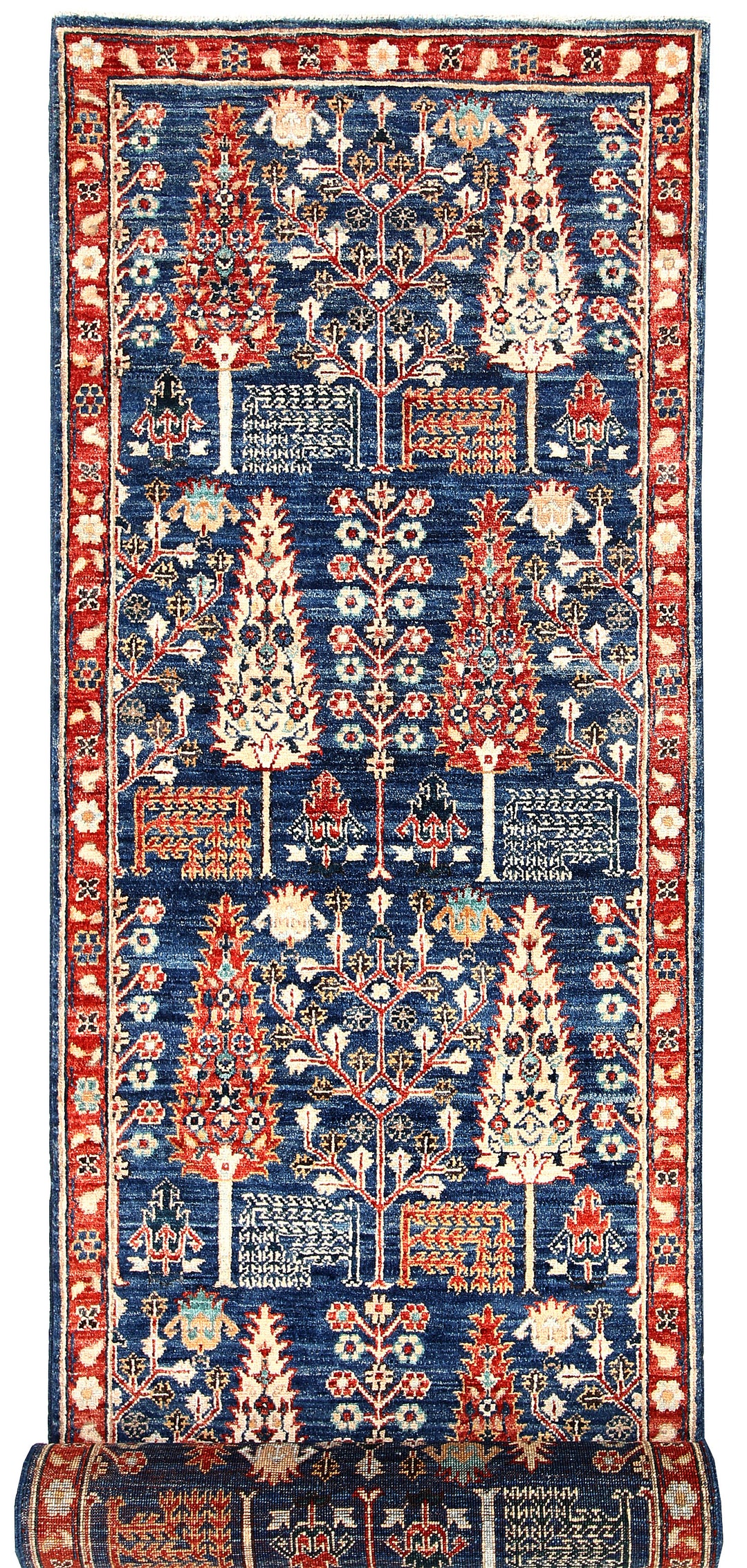 Dark Blue Oushak 2' 6 x 9' 9 - No. 62019 - ALRUG Rug Store