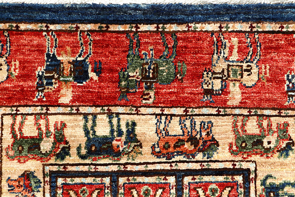 Multi Colored Ziegler 2' 7 x 7' 1 - No. 62023 - ALRUG Rug Store