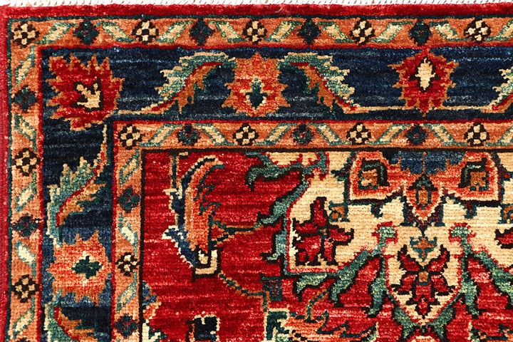 Firebrick Oushak 2' 4 x 9' 7 - No. 62027 - ALRUG Rug Store