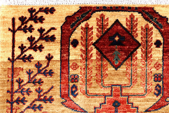Navajo White Oushak 2' 7 x 9' 11 - No. 62028 - ALRUG Rug Store