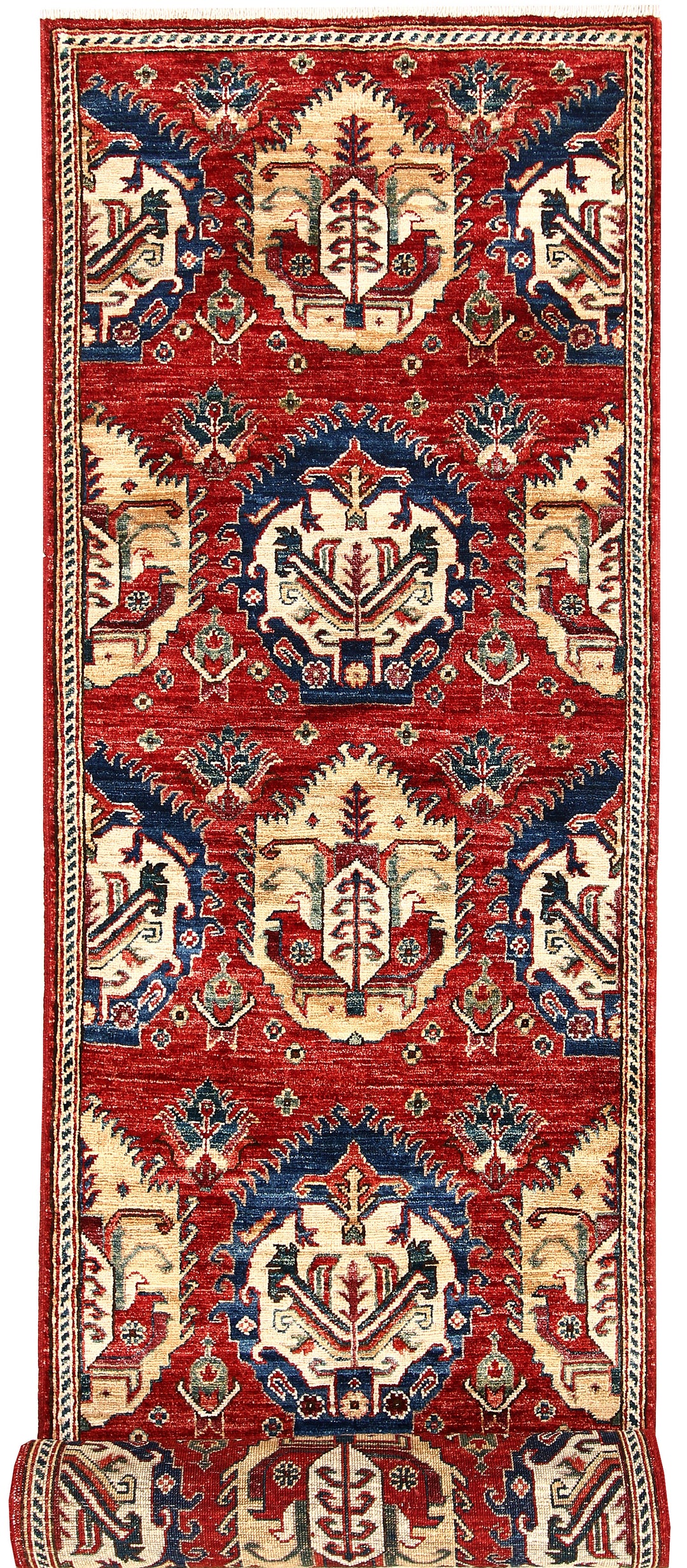 Firebrick Oushak 2' 6 x 10' 3 - No. 62032 - ALRUG Rug Store
