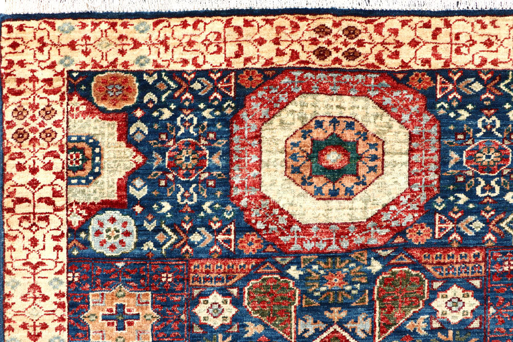 Midnight Blue Mamluk 3' 5 x 5' - No. 62034 - ALRUG Rug Store