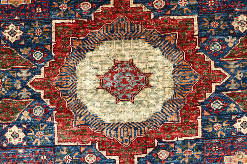 Midnight Blue Mamluk 3' 5 x 5' - No. 62034 - ALRUG Rug Store