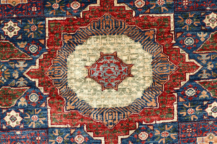 Midnight Blue Mamluk 3' 5 x 5' - No. 62034 - ALRUG Rug Store