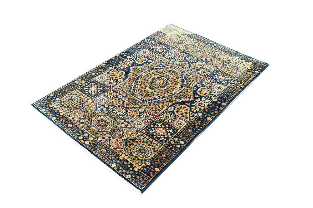 Multi Colored Mamluk 3' 3 x 4' 10 - No. 62035 - ALRUG Rug Store