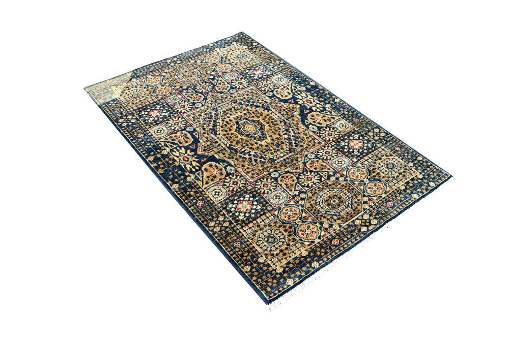 Multi Colored Mamluk 3' 3 x 4' 10 - No. 62035 - ALRUG Rug Store