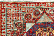 Multi Colored Mamluk 3' 5 x 4' 11 - No. 62036 - ALRUG Rug Store