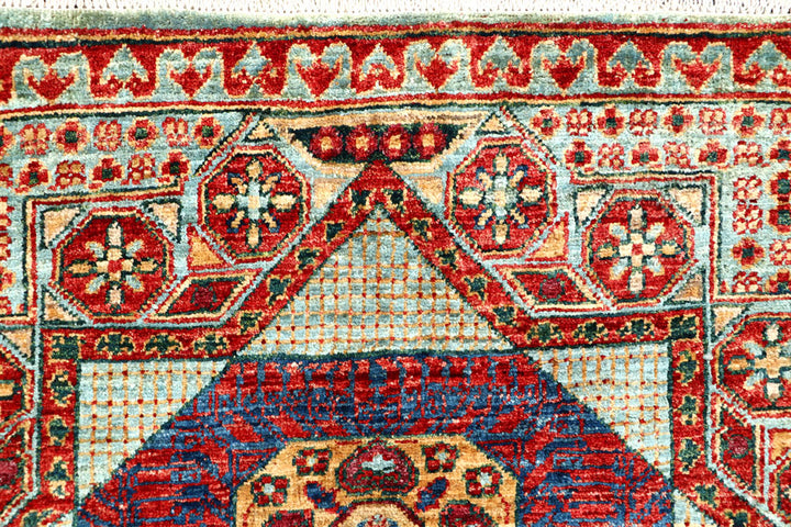 Multi Colored Mamluk 3' 5 x 4' 11 - No. 62036 - ALRUG Rug Store