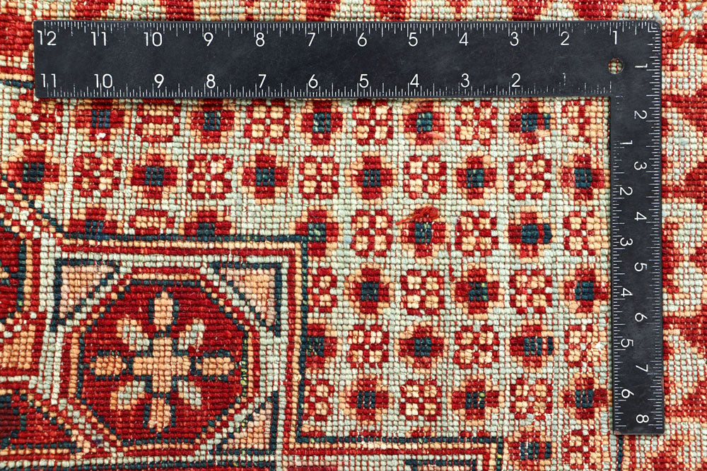 Multi Colored Mamluk 3' 5 x 4' 11 - No. 62036 - ALRUG Rug Store