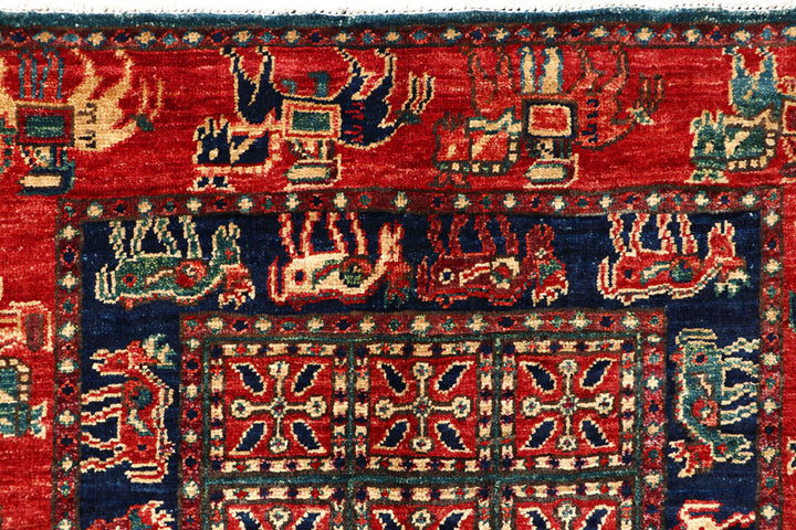 Multi Colored Ziegler 3' x 5' 3 - No. 62042 - ALRUG Rug Store