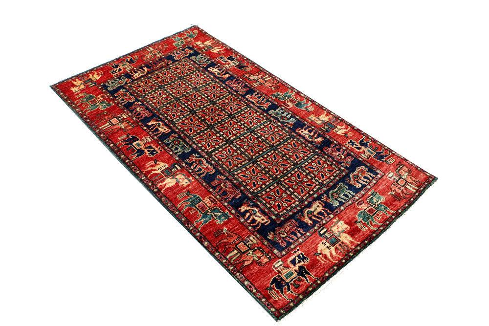 Multi Colored Ziegler 3' x 5' 3 - No. 62042 - ALRUG Rug Store