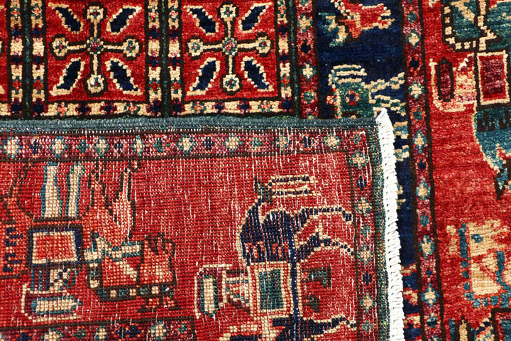 Multi Colored Ziegler 3' x 5' 3 - No. 62042 - ALRUG Rug Store