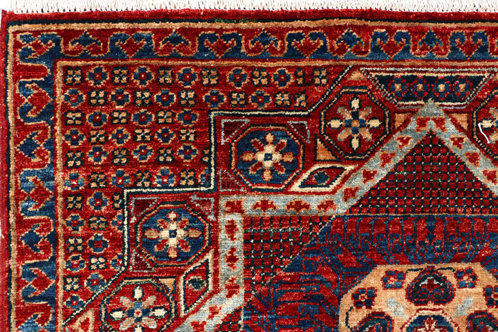 Firebrick Mamluk 3' 3 x 4' 9 - No. 62044 - ALRUG Rug Store