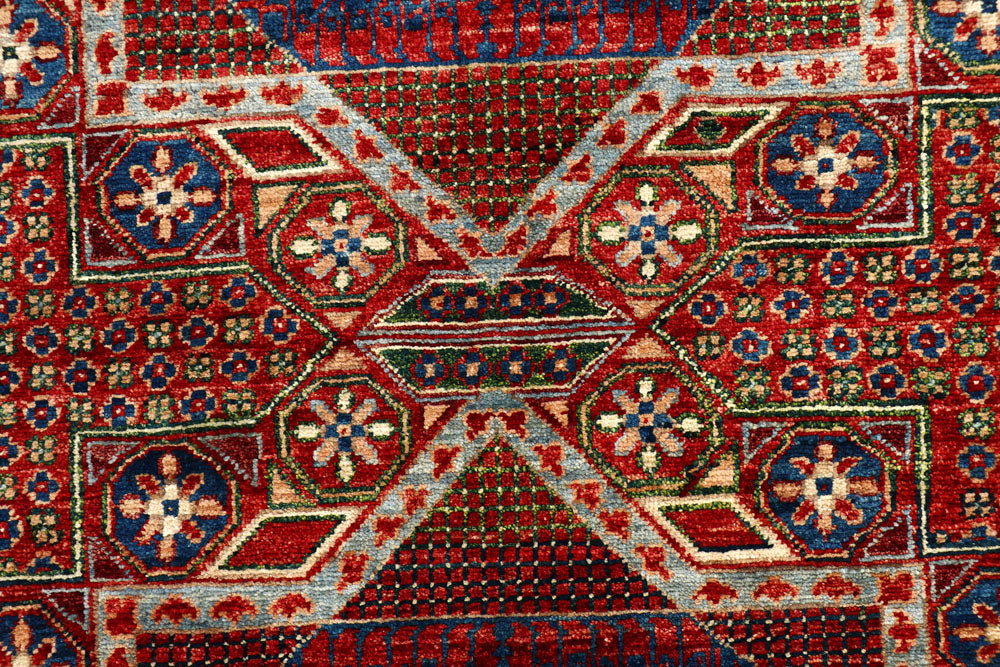 Firebrick Mamluk 3' 3 x 4' 9 - No. 62044 - ALRUG Rug Store