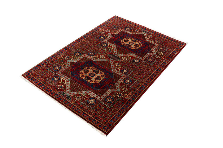 Firebrick Mamluk 3' 3 x 4' 9 - No. 62044 - ALRUG Rug Store
