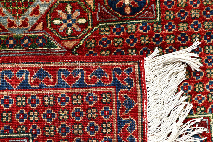 Firebrick Mamluk 3' 3 x 4' 9 - No. 62044 - ALRUG Rug Store