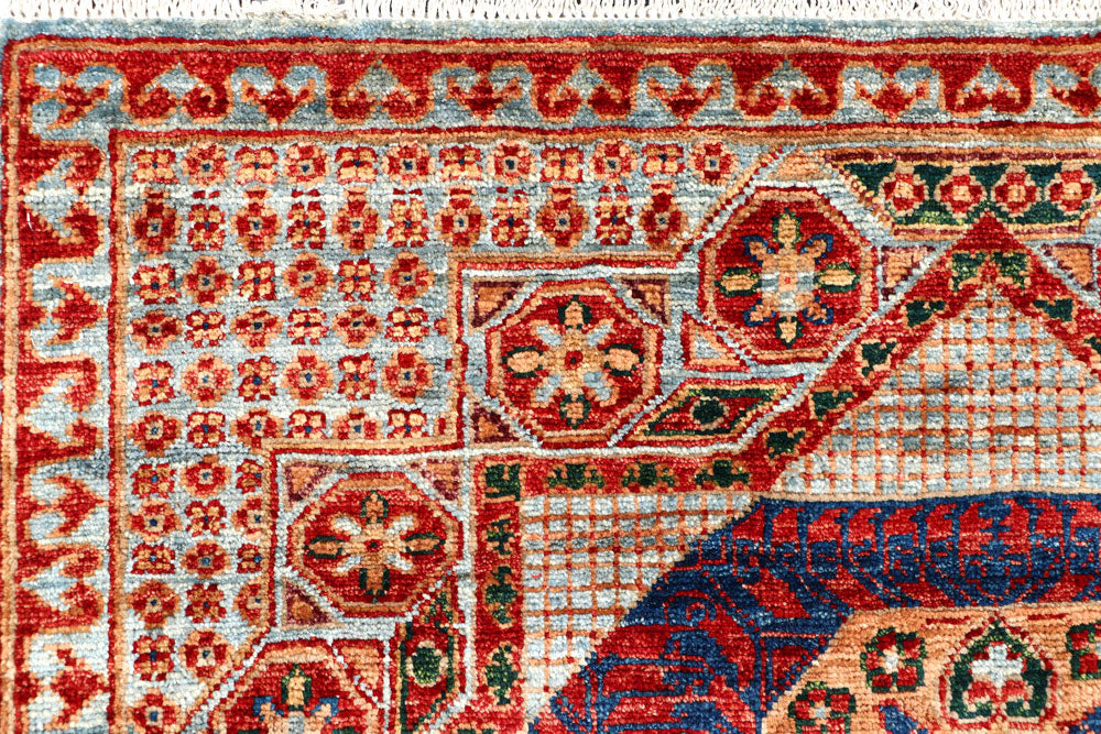 Silver Mamluk 3' 4 x 4' 11 - No. 62045 - ALRUG Rug Store