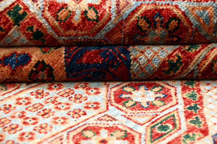 Silver Mamluk 3' 4 x 4' 11 - No. 62045 - ALRUG Rug Store