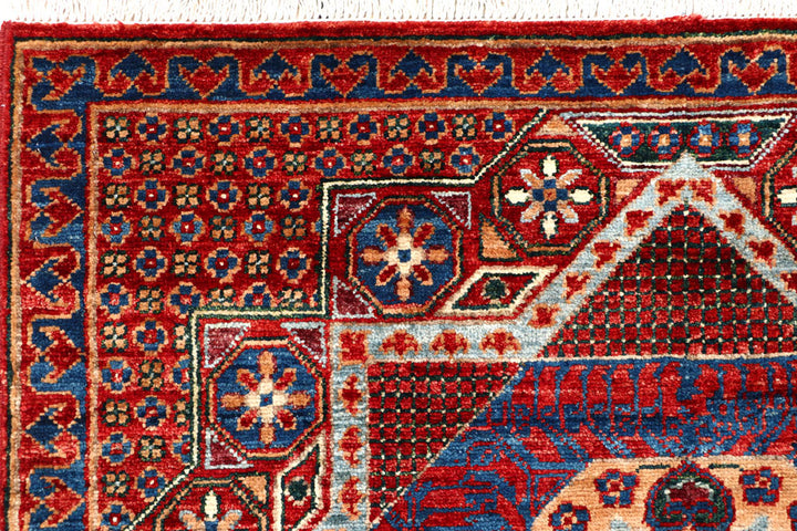 Multi Colored Mamluk 3' 3 x 5' - No. 62047 - ALRUG Rug Store
