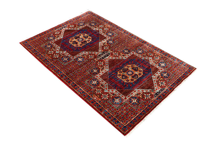 Multi Colored Mamluk 3' 3 x 5' - No. 62047 - ALRUG Rug Store
