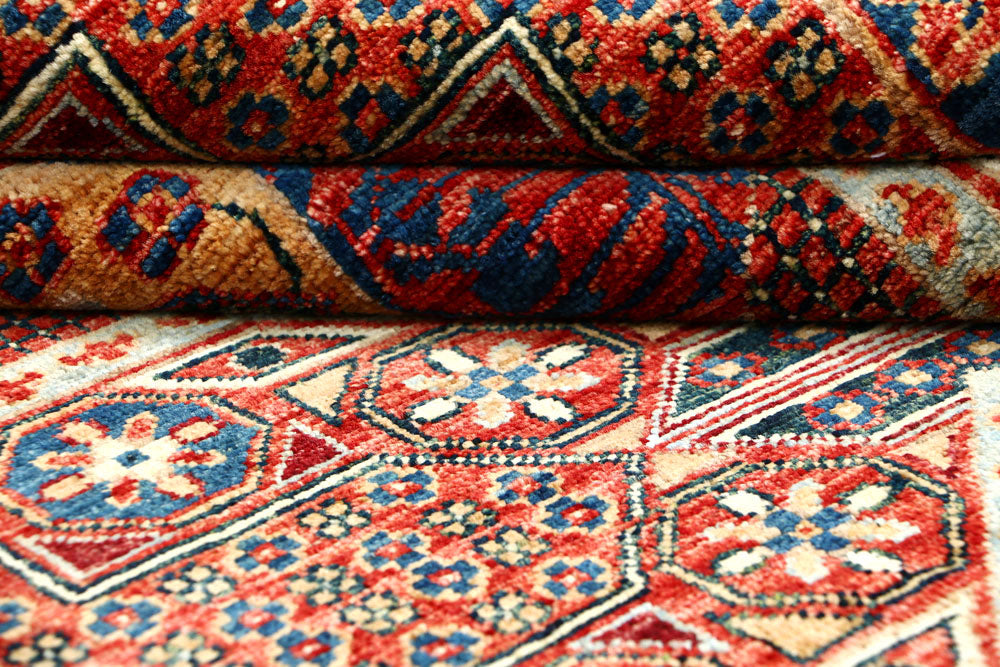 Multi Colored Mamluk 3' 3 x 4' 10 - No. 62050 - ALRUG Rug Store