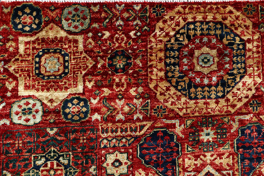 Firebrick Mamluk 3' 3 x 5' - No. 62052 - ALRUG Rug Store