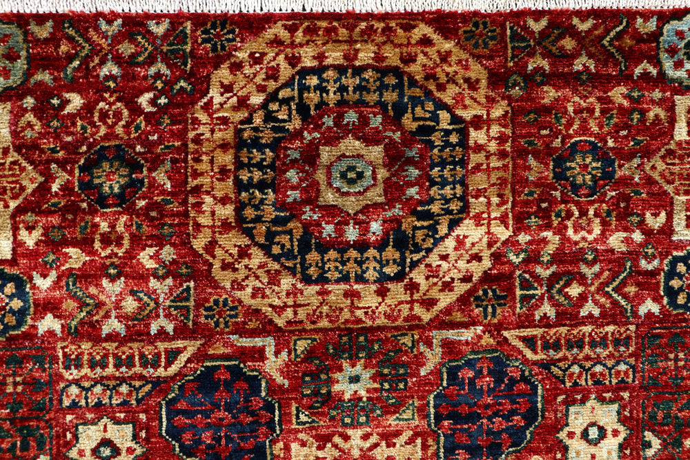 Firebrick Mamluk 3' 3 x 5' - No. 62052 - ALRUG Rug Store