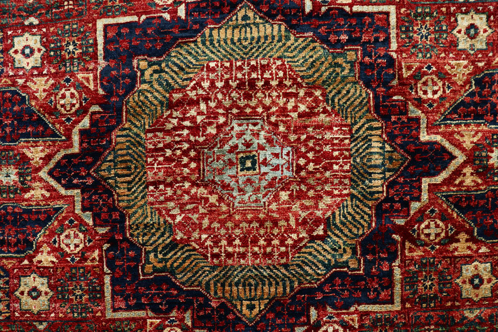 Firebrick Mamluk 3' 3 x 5' - No. 62052 - ALRUG Rug Store