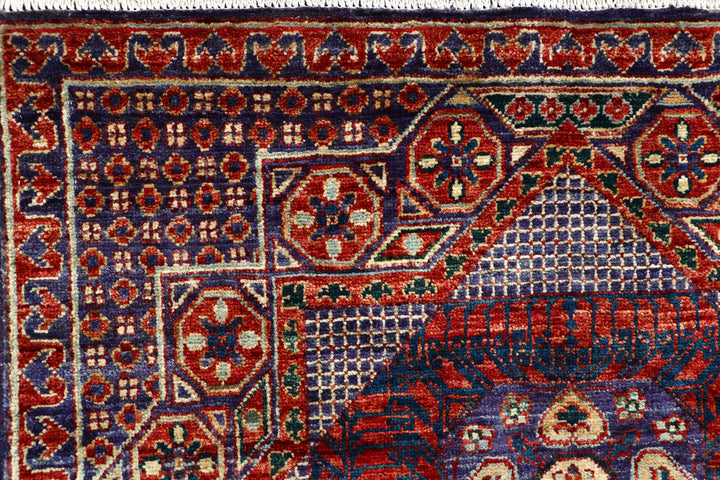 Multi Colored Mamluk 3' 4 x 5' 1 - No. 62054 - ALRUG Rug Store
