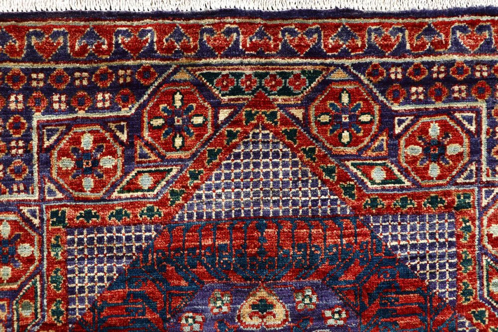 Multi Colored Mamluk 3' 4 x 5' 1 - No. 62054 - ALRUG Rug Store