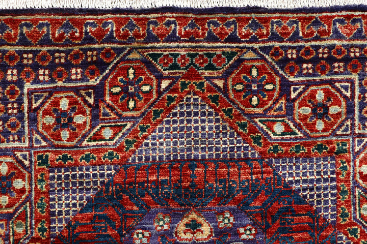 Multi Colored Mamluk 3' 4 x 5' 1 - No. 62054 - ALRUG Rug Store