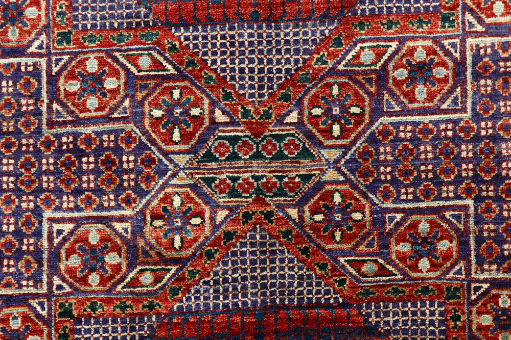 Multi Colored Mamluk 3' 4 x 5' 1 - No. 62054 - ALRUG Rug Store