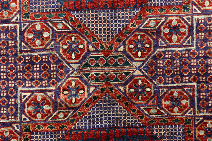 Multi Colored Mamluk 3' 4 x 5' 1 - No. 62054 - ALRUG Rug Store