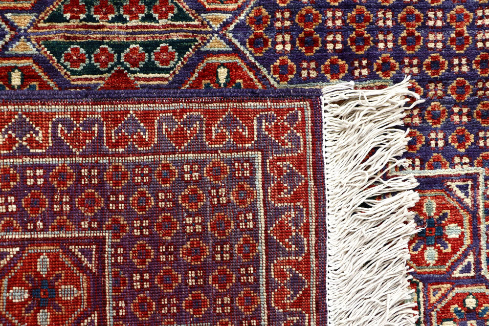 Multi Colored Mamluk 3' 4 x 5' 1 - No. 62054 - ALRUG Rug Store