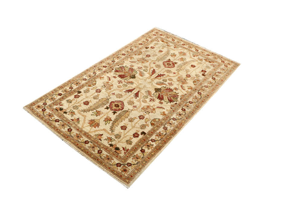 Cornsilk Oushak 3' 1 x 4' 10 - No. 62058 - ALRUG Rug Store