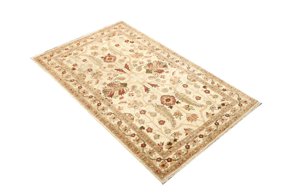 Cornsilk Oushak 3' 1 x 4' 10 - No. 62058 - ALRUG Rug Store
