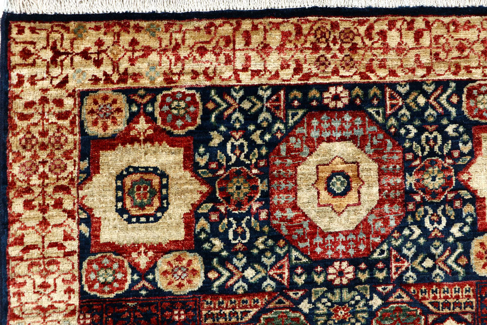Navy Mamluk 3' 3 x 5' - No. 62068 - ALRUG Rug Store