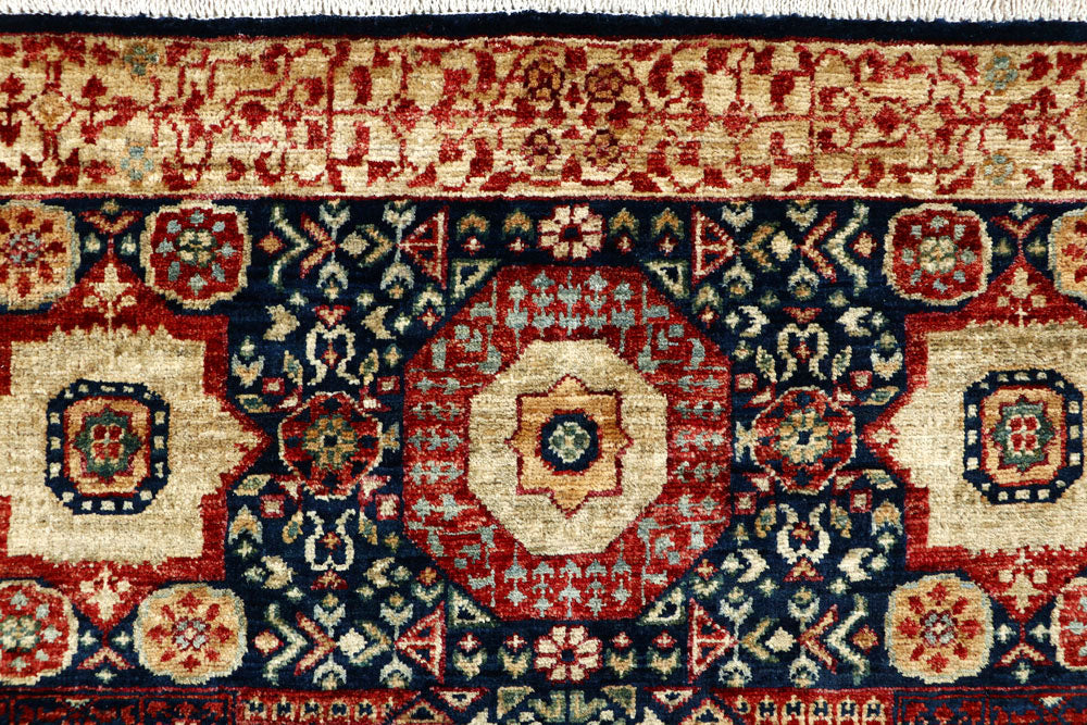 Navy Mamluk 3' 3 x 5' - No. 62068 - ALRUG Rug Store