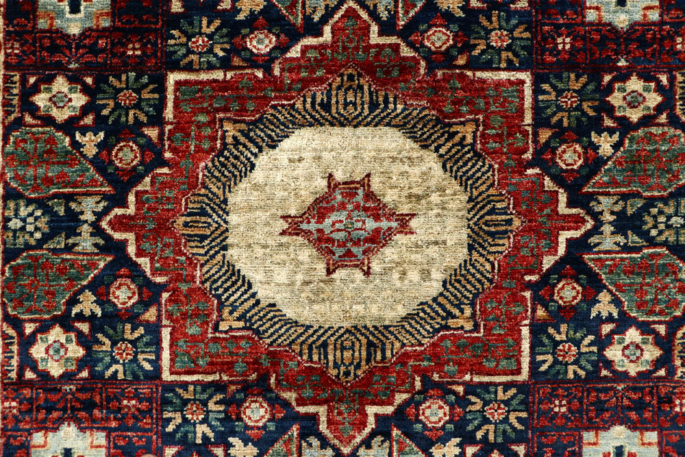 Navy Mamluk 3' 3 x 5' - No. 62068 - ALRUG Rug Store
